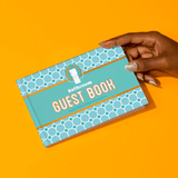 Knock Knock Bathroom Guestbook