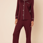 Cat's PJs Classic Pima Pajama Set Napa