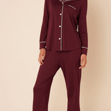 Cat's PJs Classic Pima Pajama Set Napa