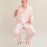 Piglet Classic Linen Pajama Set