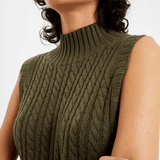 French Connection Cable Sleeveless Jumper