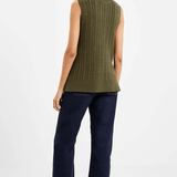 French Connection Cable Sleeveless Jumper
