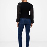 French Connection Mozart Melody Mix Jumper
