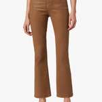 The Callie Coated Leather Brown