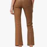 The Callie Coated Leather Brown