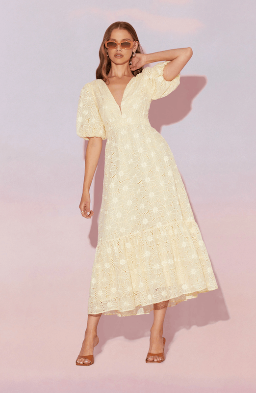 ASTR the Label Jaxine Dress Yellow KEEP Boutique ASTR the Label Jaxine Dress Yellow KEEP Boutique
