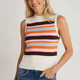 Striped Fusion Sweater Vest