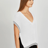 Lizzie Cable Varsity Vest