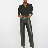 FRAME Gillian Top Noir