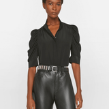 FRAME Gillian Top Noir