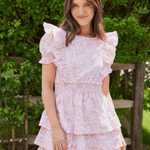 STS Flutter Sleeve Mini Dress