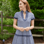 STS Short Sleeve Fit & Flare Tunic Dress