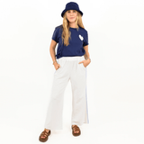 Kerri Rosenthal Suke Contrast Heart Tee Indigo