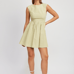 Amara Mini Dress Spring Green