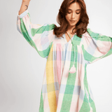 MILLE Daisy Dress Pastel Plaid