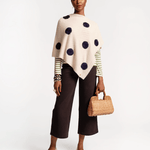 Frances Valentine Le Petit Embroidered Poncho