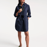 Frances Valentine Perfect Shirtdress Navy