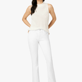 The Provocateur Petite Bootcut White