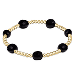 E Newton Admire 3mm Faceted Onyx Bracelet