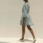 Velvet Kenley Dress Blue Mosaic
