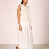 Banjanan Heather Crochet Dress Cream