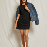 perfectwhitetee Tiegan Dress Black