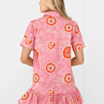 Never a Wallflower Everything Short Sleeve Dress Tie Dye