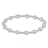 E Newton Classic Sincerity 4mm Sterling Bracelet
