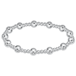 E Newton Classic Sincerity 6mm Sterling Bracelet