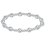 E Newton Classic Sincerity 6mm Sterling Bracelet