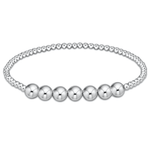 E Newton Classic Bliss 6mm Sterling Bracelet