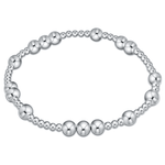 E Newton Hope Unwritten 6mm Sterling Bracelet