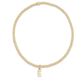 E Newton Respect Gold Charm Bracelet