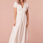 LoveShackFancy Sabela Dress White