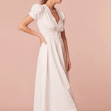 LoveShackFancy Sabela Dress White