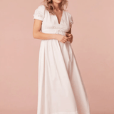 LoveShackFancy Sabela Dress White