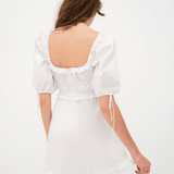 For Love & Lemons Jackson Mini Dress White