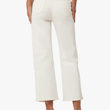 The Blake Wide Leg Crop Ecru