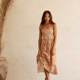 BTB Cleo Dress Coral Medley