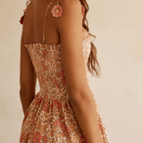 BTB Cleo Dress Coral Medley