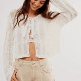Free People Danni Short Ecru