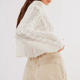 Free People Danni Short Ecru