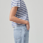 Citizens of Humanity Kyle Tee Adobe Stripe