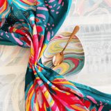 Brushstrokes Tea Towel