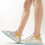 Porto Sneaker Silver Flash