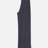 FRAME 70's Patch Pocket Crop Straight Navy
