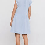 Velvet Grace Eyelet Dress Island