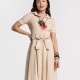Bella Dress Khaki
