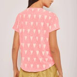 Lisa Todd Heart Hype Tee Think Pink