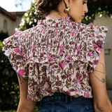 Cleobella Virginia Blouse Kaia Print